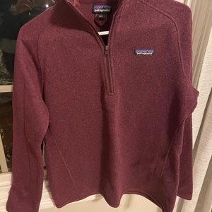 NWOT Patagonia Better Sweater - size L - maroon